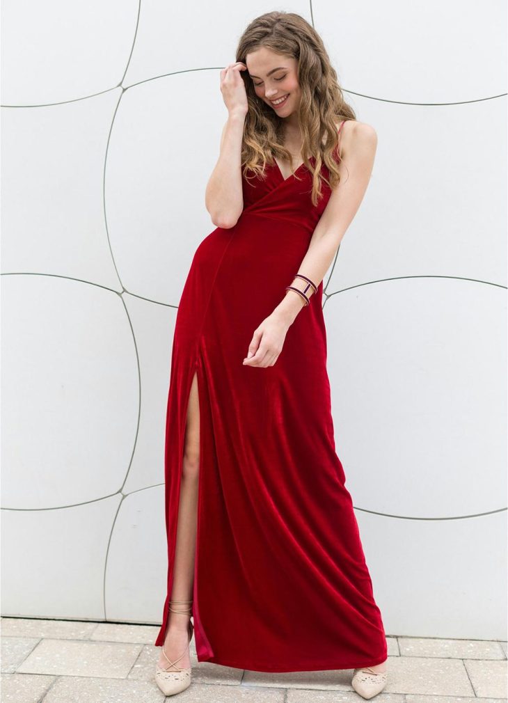 Vestido Vermelho Longo 50 Modelos Para Arrasar E Se Destacar