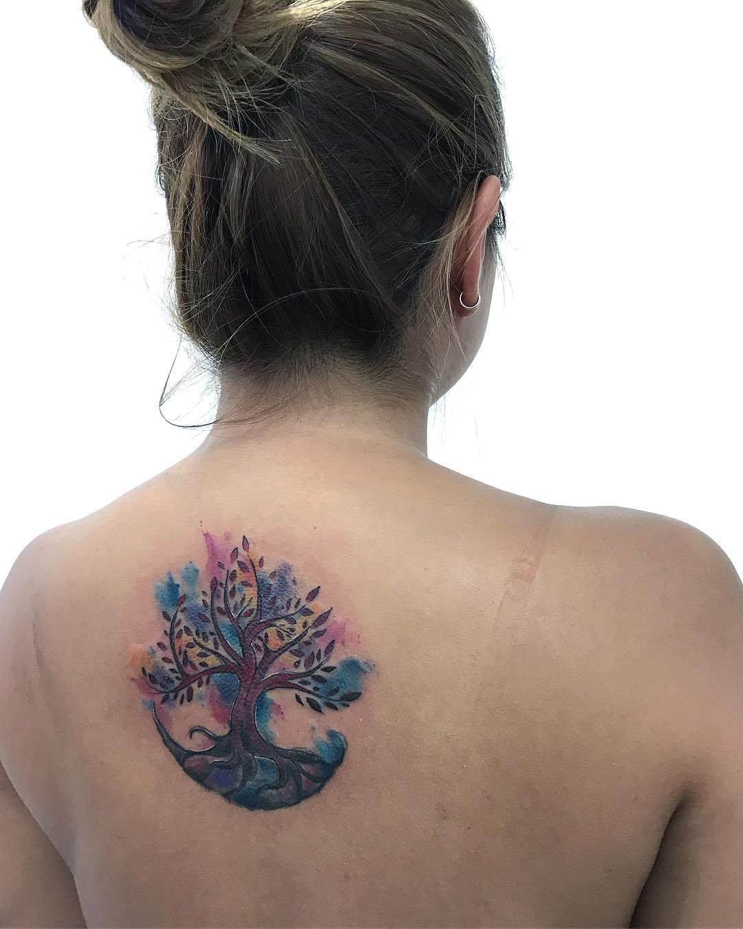 MariCarvalho Tatuagem de árvore da vida 80 ideias para todos os estilos