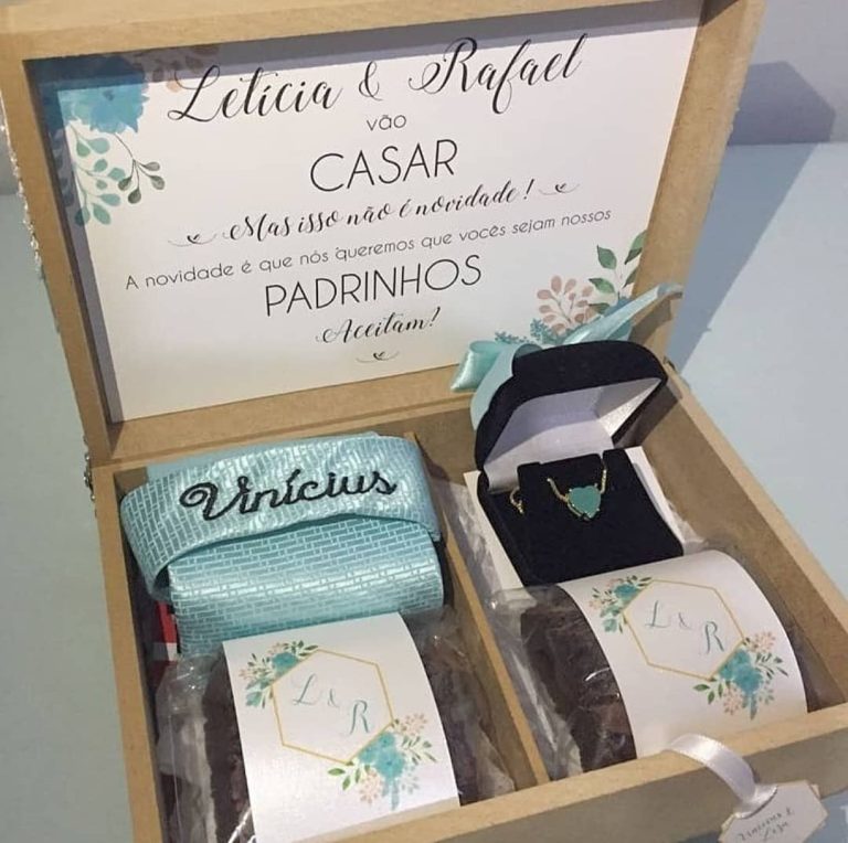 Lembrancinha para padrinhos de casamento 70 ideias e vídeos