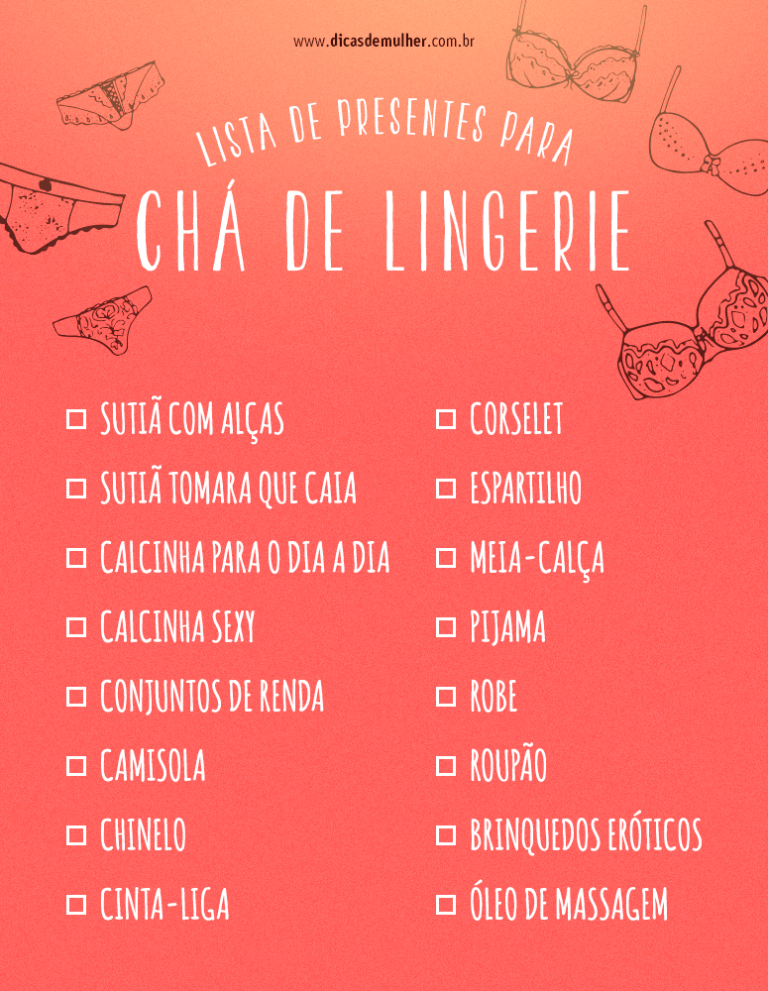 Ch De Lingerie Dicas Para Organizar Uma Celebra O Inesquec Vel