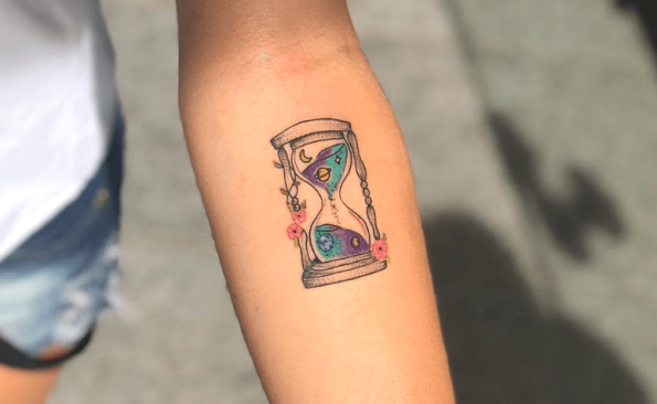 Tatuagem De Ampulheta Modelos Lindos E Cheios De Significado