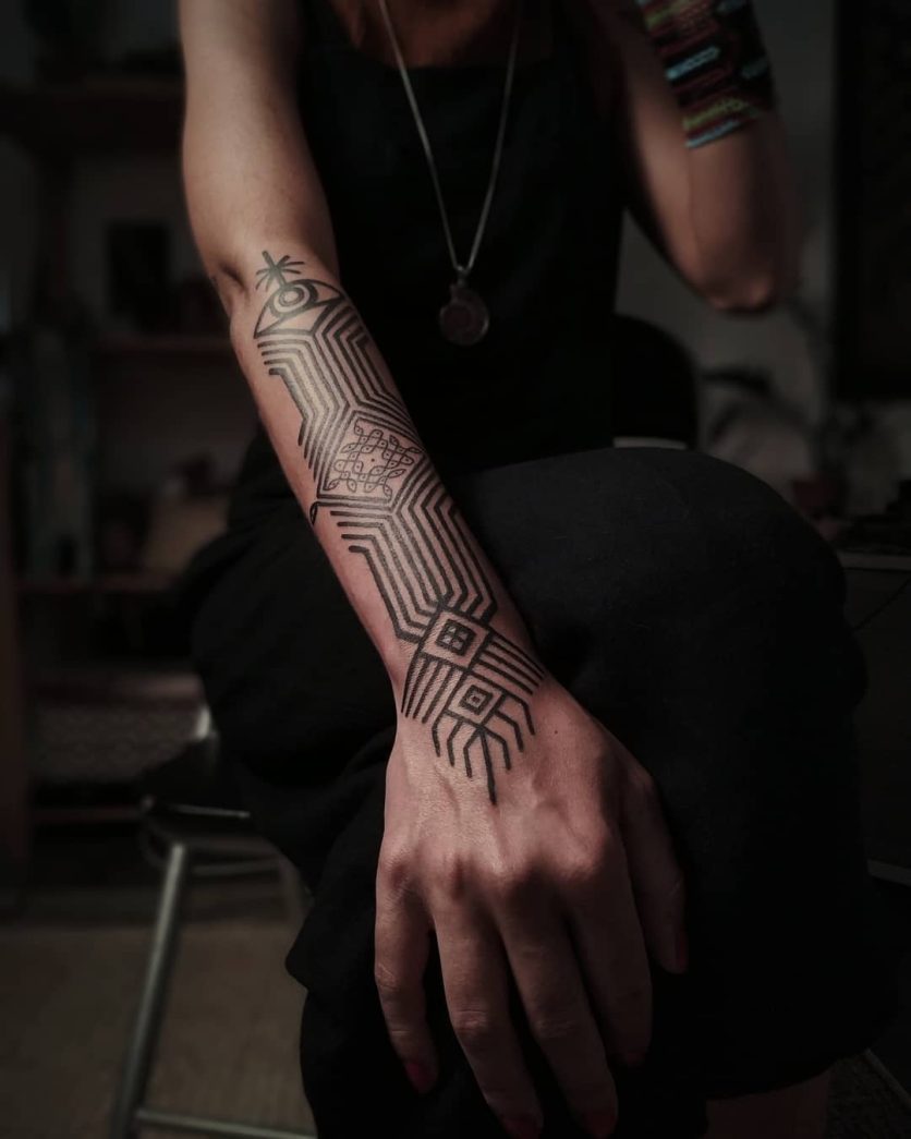 Tatuagem Tribal Feminina Ideias Para Espantar O Mau Olhado E A Inveja