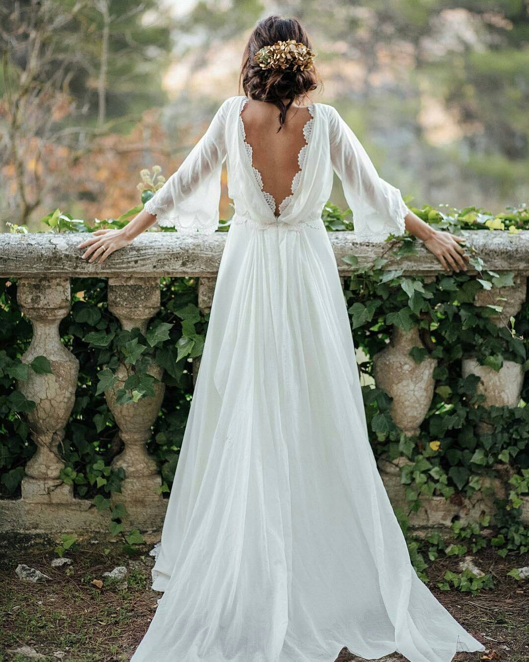 vestido de noiva para cerimônia simples