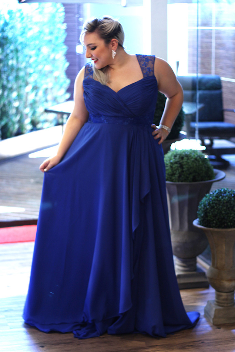 azul royal vestido formatura