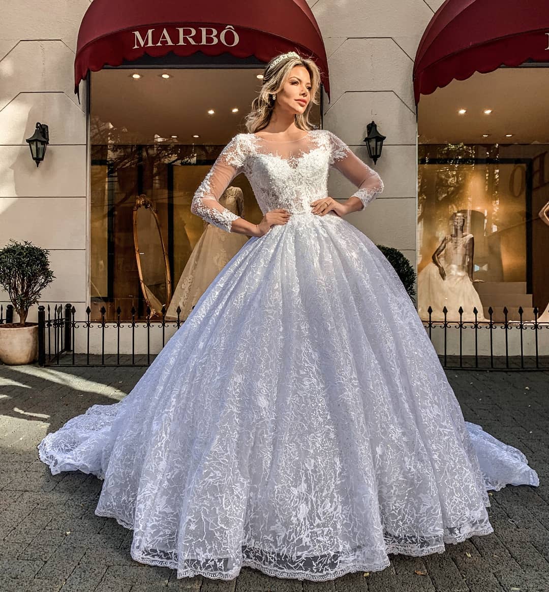 Aluguel e Venda de Vestido de Noiva Princesa - Bella Angela